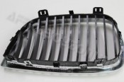 BMW 1 SERIES (2004-2006) GRILLE RIGHT FRONT OLD SPEC CHROME-BLACK