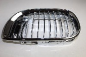 BMW GRILLE E46 LF N/S [ALL CRHM]