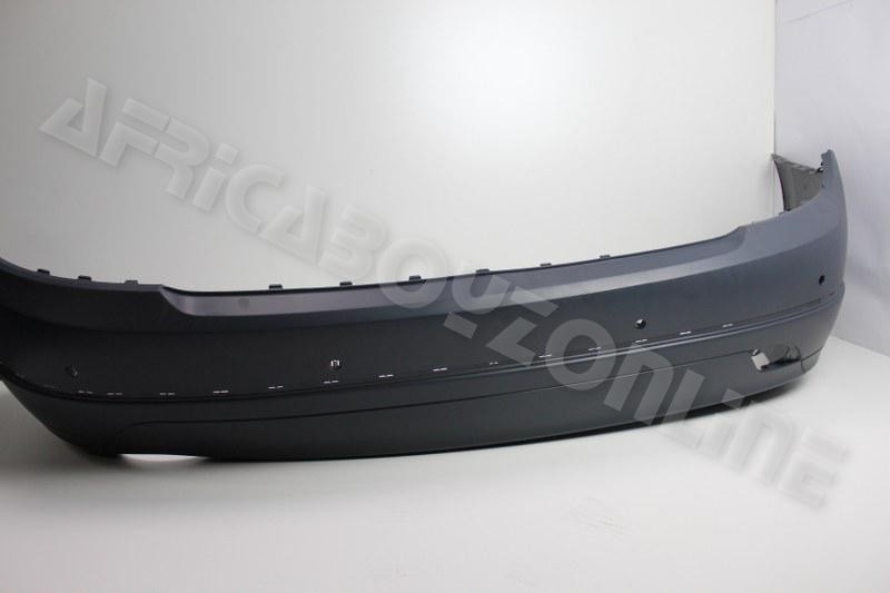 MERCEDES W204 PF BUMPER REAR PDC & CHROME ONLY