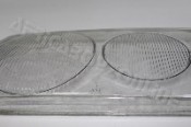 MERCEDES W123 FRONT HEADLIGHT GLASS RIGHT [NO FRAME]