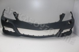 MERCEDES W204 FACELIFT BUMPER FRONT WASHER + CHROME NO PDC