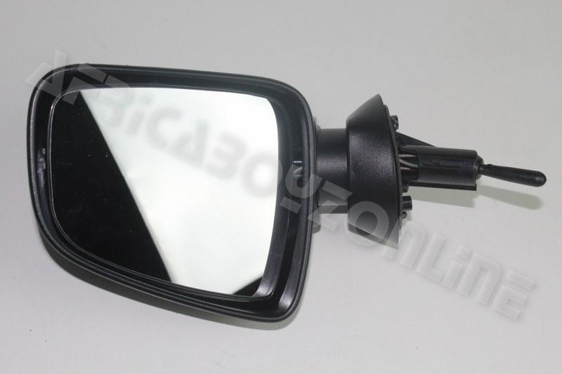 RENAULT SANDERO DOOR MIRROR RIGHT HAND SIDE [MANUAL] [CLIP OFF COVER]