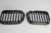 BMW E36 GRILLE SET [DARK-CHROME] NEW SPEC