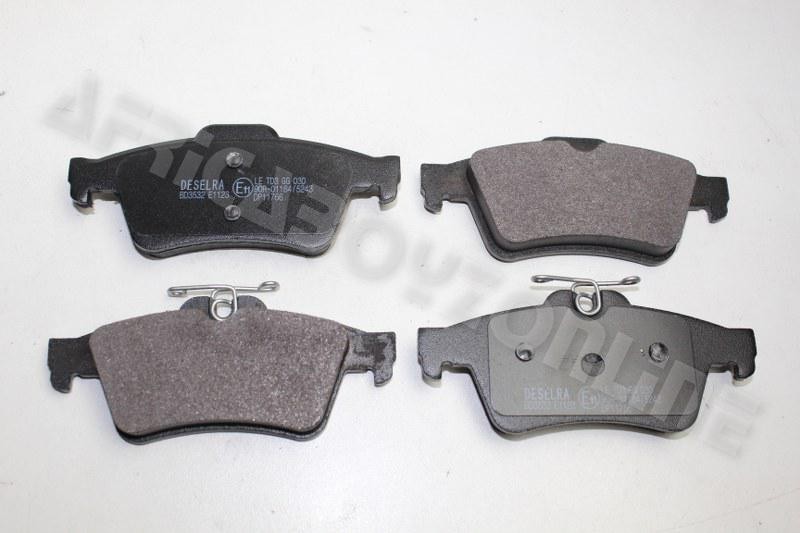 FORD BRAKE PAD FOCUS 2.0 REAR 2010